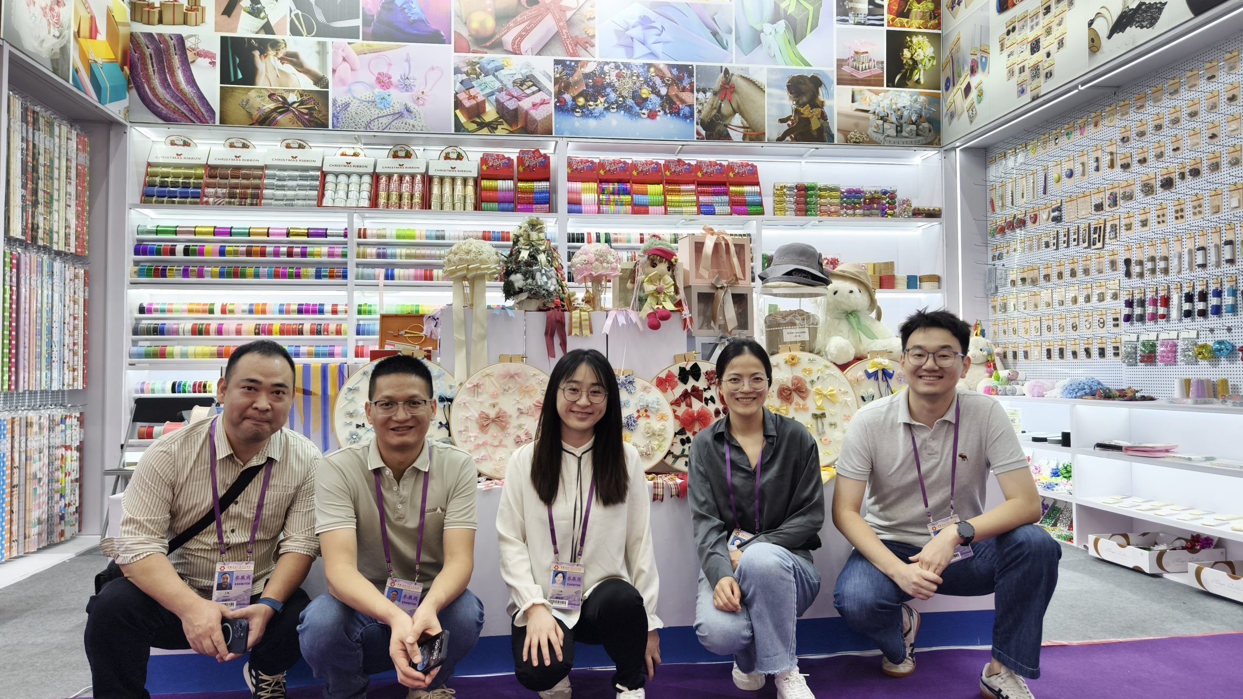 廣交會第二期閉幕 消光紗帶實力圈“粉”