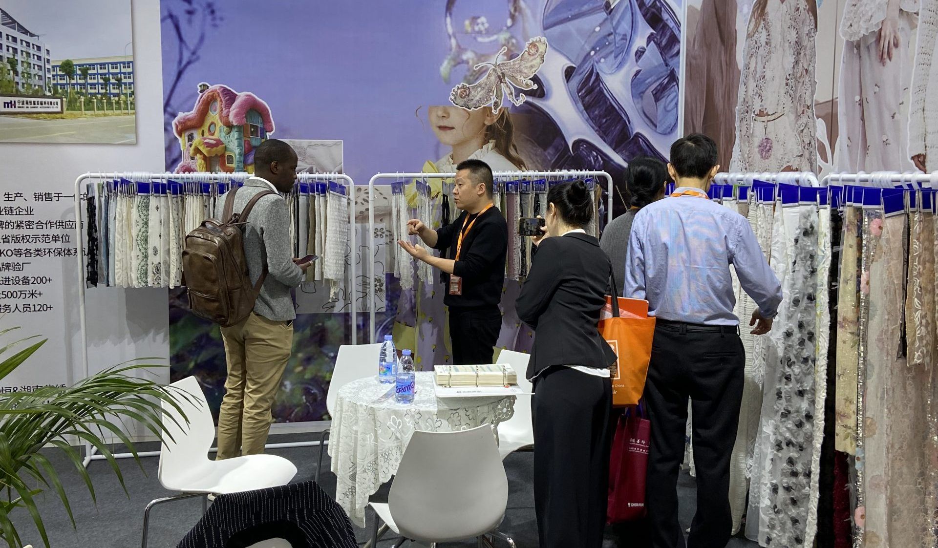 挖渠推新 攜手向前 | 花邊參加第五屆江西（贛州）紡織服裝產(chǎn)業(yè)博覽會