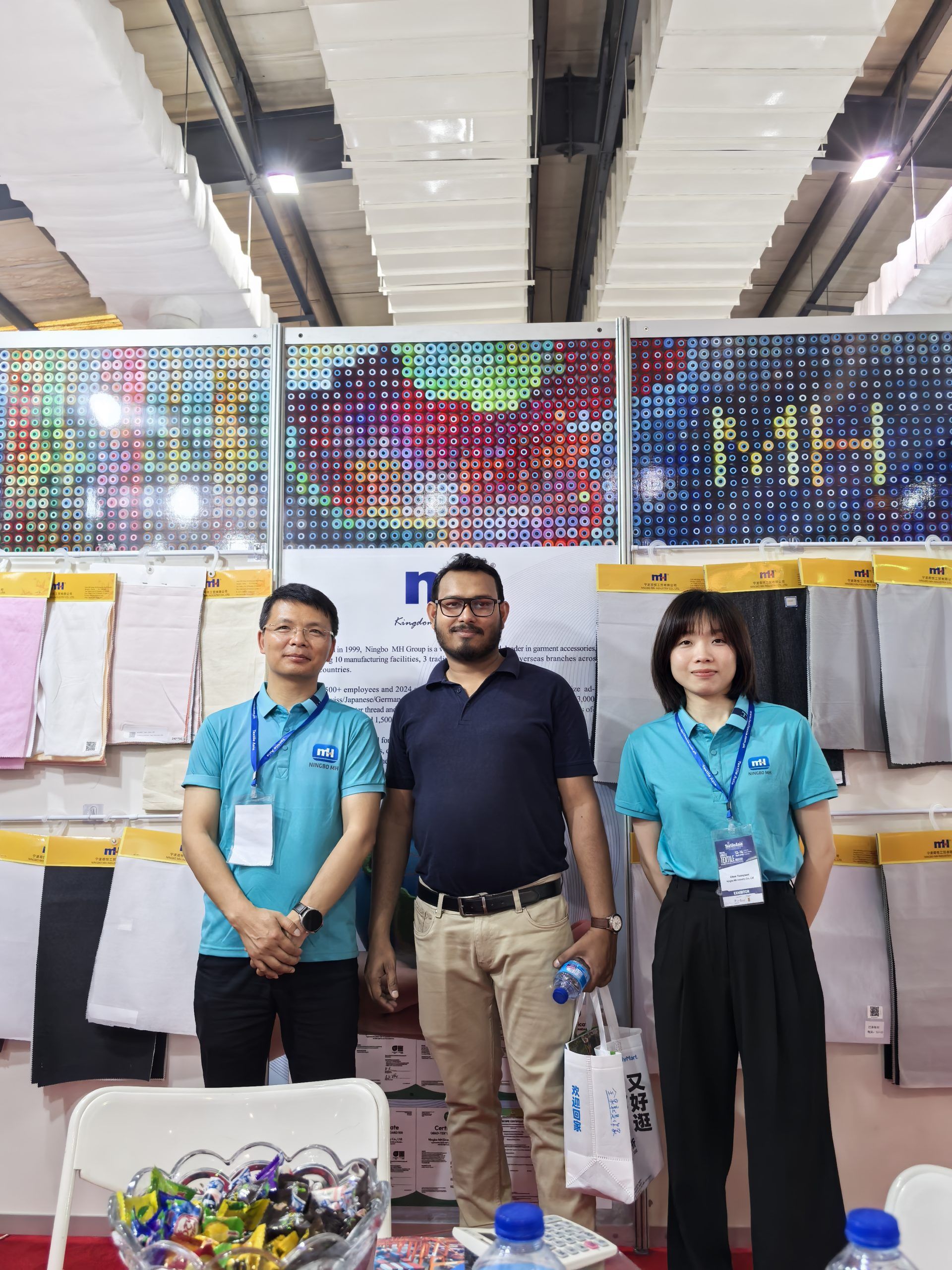 專(zhuān)業(yè)展風(fēng)采 匠心拓市場(chǎng) | 萌恒參加巴基斯坦紡織展會(huì)