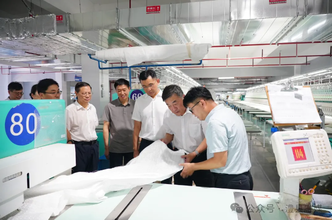 湖南省政協(xié)副主席李民等一行領導來訪湖南萌恒